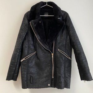 Bosroom Faux Shearling Jacket